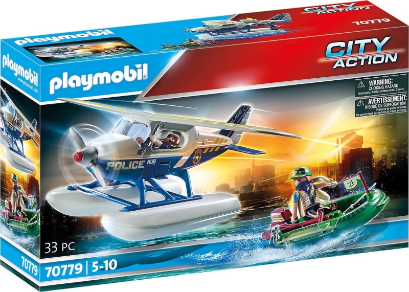 Playmobil klotsid City Action Police Seaplane (70779)
