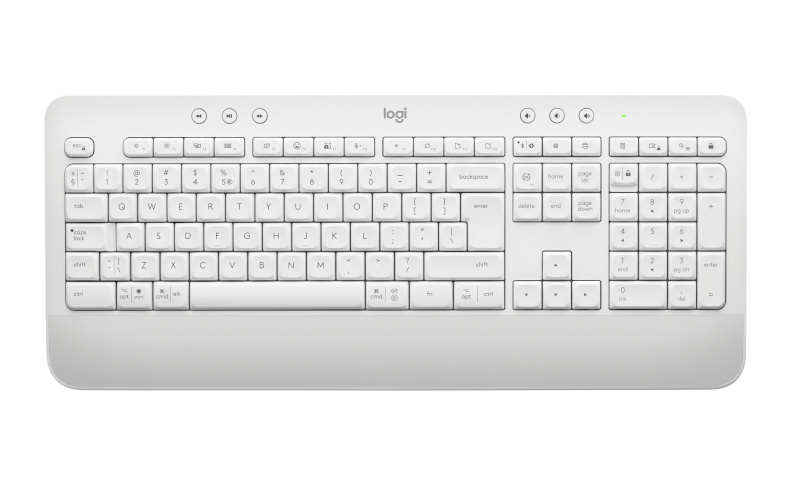 Logitech klaviatuur Signature K650, US, valge