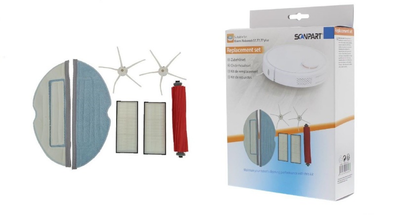 Scanpart tarvikute komplekt Roborock S7 T7 Accessories for Robot Vacuum Cleaners