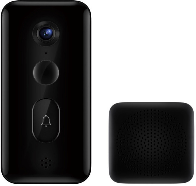 Xiaomi uksekell koos kaameraga Smart Doorbell 3, must