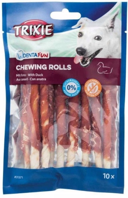 Trixie koeratoit Chewing Rolls - Dog treat - 80g