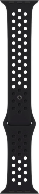 Apple kellarihm Watch 41mm Nike Sport Band Black/Black, must