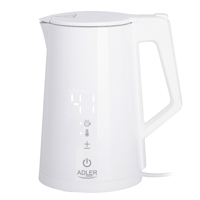 Adler veekeetja AD 1345w Electric Kettle 1,7L, valge