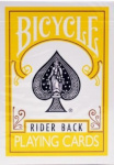 Bicycle mängukaardid kollane