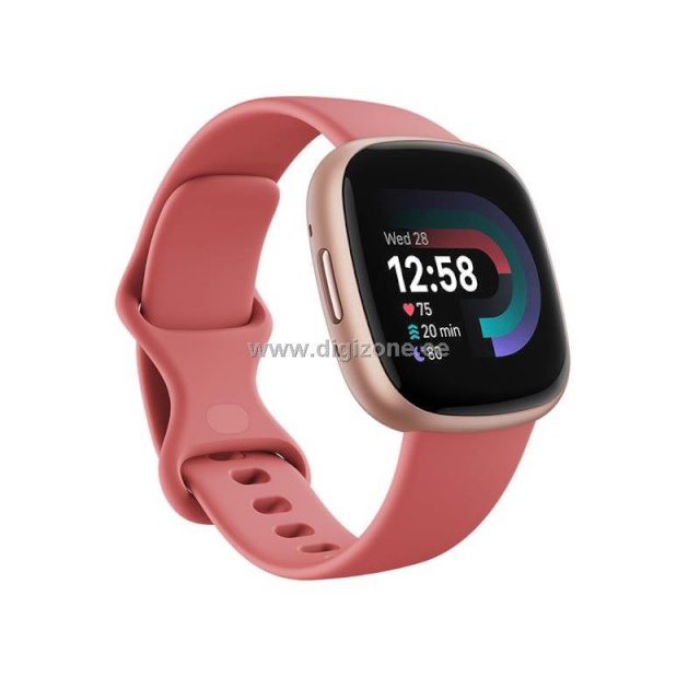 Fitbit nutikell Versa 4 Pink Sand/Copper Rose, roosa