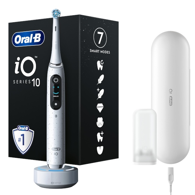 Braun hambahari Oral-B iO 10 Stardust White, valge