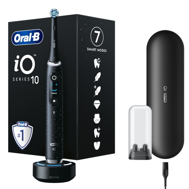 Braun hambahari Oral-B iO 10 Cosmic Black, must