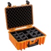 B&W kohver Outdoor Case 5000 + Divider System, oranž