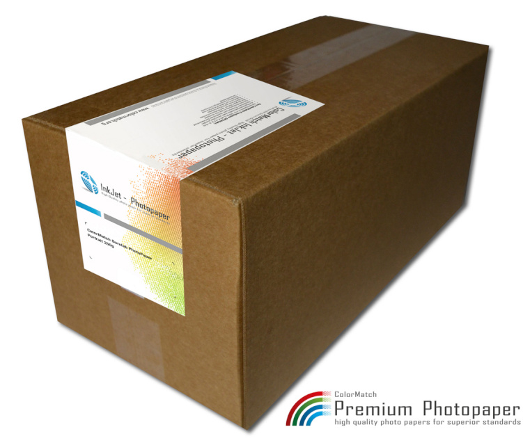 ColorMatch fotopaber Surelab Portrait 152mm x 65m 250g/m2 Photo Papier VE=2 rulli
