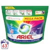 Ariel All-in-1 PODS Colour pesukapslid, 63 pesukorda