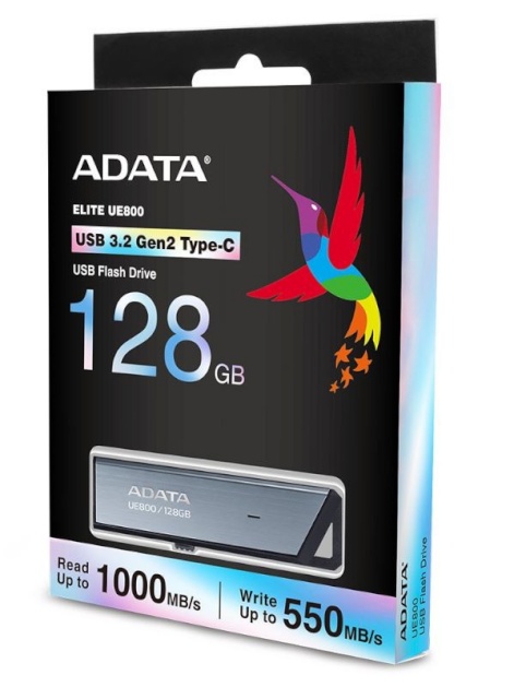 ADATA mälupulk Pendrive Elite UE800, 128GB, USB3.2-C, Gen2