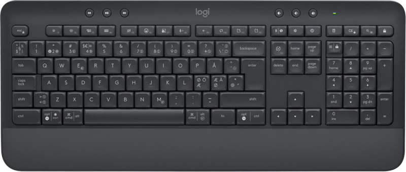 Logitech klaviatuur Signature K650, SWE (W), must