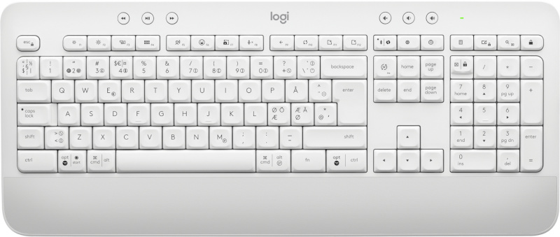 Logitech klaviatuur Signature K650, SWE, valge