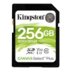 Kingston mälukaart SDXC 256GB Canvas Select Plus UHS-I Speed Class 1 (U3)