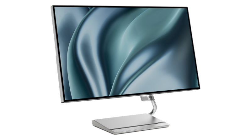 Lenovo monitor Q27h-20 27" 2K QHD, IPS, 75Hz, hõbedane