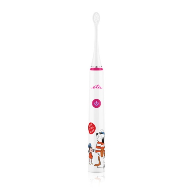 ETA hambahari Sonetic Kids Toothbrush ETA070690010 lastele, roosa/valge