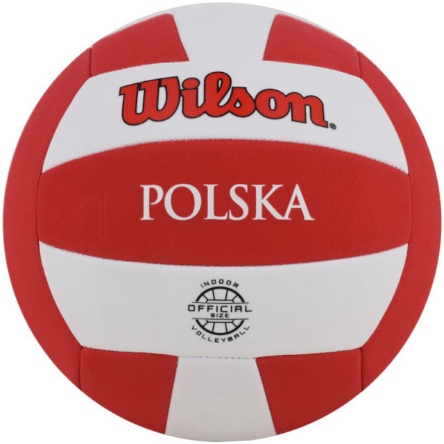 Wilson võrkpall Super Soft Play VB Polska Offcial Size valge-punane WTH90118XBPO