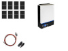 AZO Digital fotogalvaaniline komplekt Off-Grid Hybrid Solar Kit ESB-6kW-24 MPPT 8xPV Mono