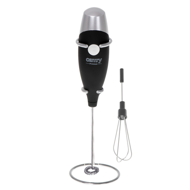 Camry piimavahustaja CR 4501 Milk Frother, must/hõbedane