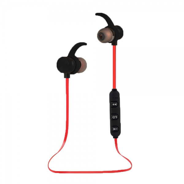 Esperanza kõrvaklapid EH186K, Headphones, In-Ear, Bluetooth, must/punane
