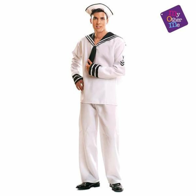 Maskeraadi kostüüm täiskasvanutele My Other Me Sailor Suurus M/L valge M