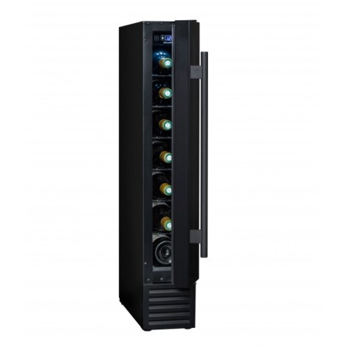 Climadiff integreeritav veinikülmik CBU7S1B Wine Cooler, 87cm, must