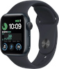 Apple Watch SE (2022) GPS 40mm Midnight Aluminium Case with Midnight Sport Band - Regular