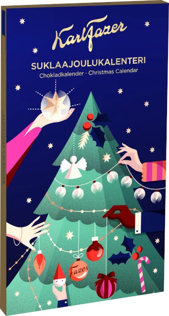 Karl Fazer advendikalender Advent Calendar, 200 g