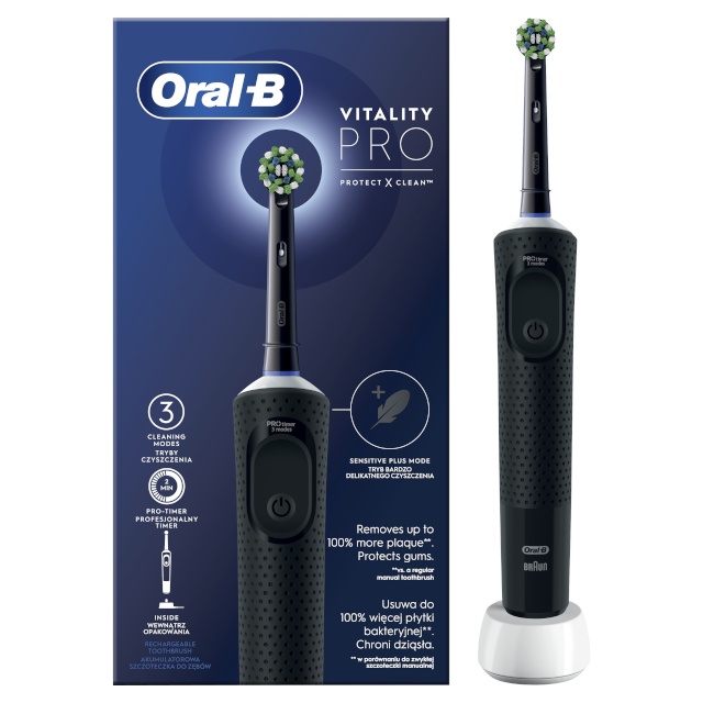Braun hambahari Oral-B Vitality Pro (D103.413.3), must