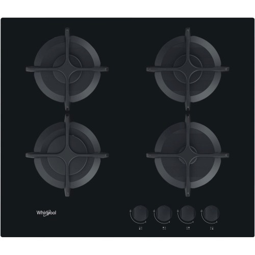 Whirlpool pliidiplaat AKT616NB 4 x gaas, 60cm, must