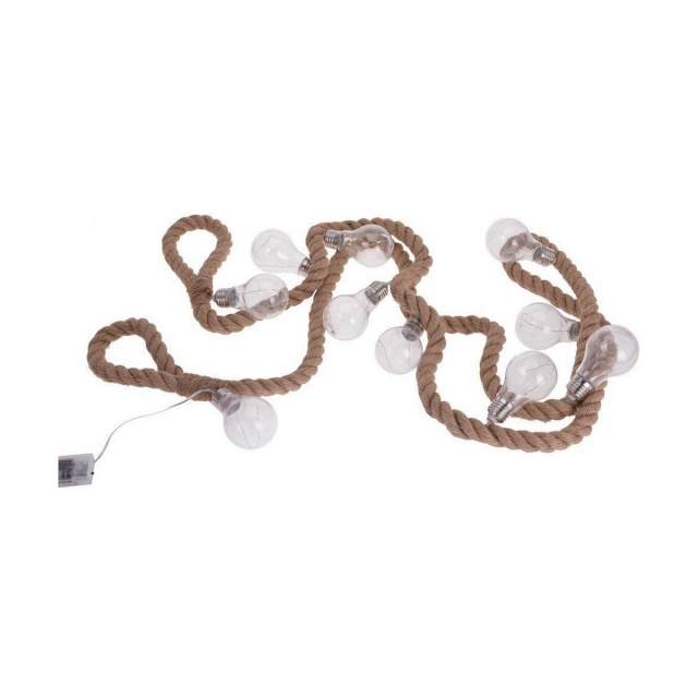 BGB Christmas LED-tulede Pärg valge