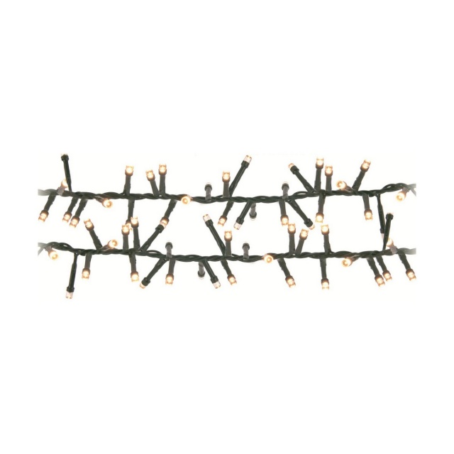 BGB Christmas LED-tulede Pärg valge