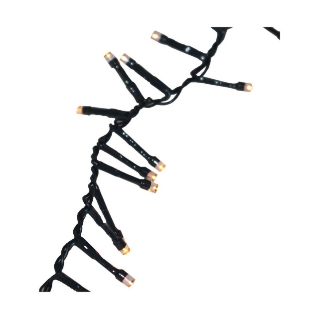 BGB Christmas LED-tulede Pärg valge