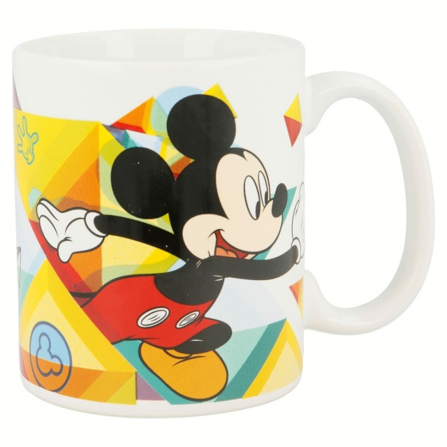 Mickey Mouse suur tass Happy smiles keraamiline punane sinine (350ml)