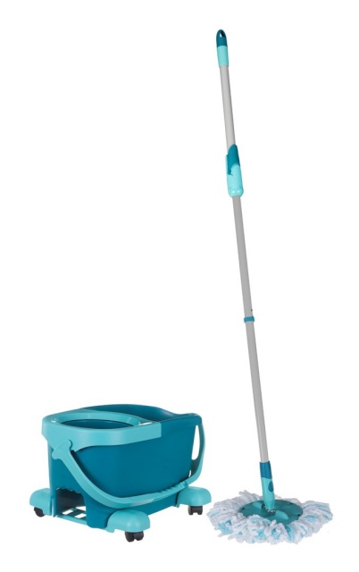 Leifheit põrandamopp Clean Twist Mop Ergo mobile mopping system/bucket Single tank sinine