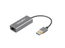 Natec võrguadapter Cricket USB 3.0, USB 3.0 -> RJ45, must