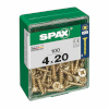 16035 Screw Box SPAX Yellox Puit Lame pea 100 Tükid, osad 4x20mm