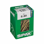 SPAX Kruvide karp Yellox Puit Lame pea 50 tk, osad 5x80mm