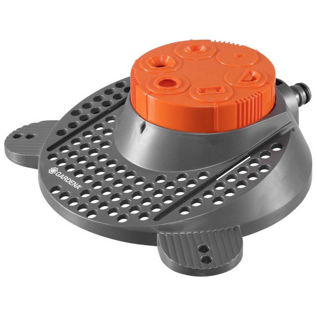 Gardena vihmuti Classic Boogie 6-Area Sprinkler, hall/oranž