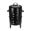 BGB BBQ Barbeque-grill must (Ø 47x78cm)