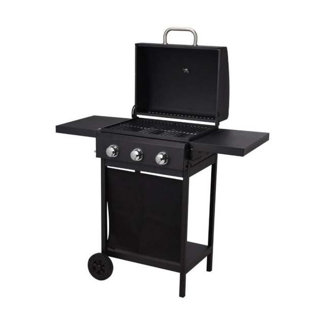 BGB BBQ Gaasi grill Vaggan 139x56,5x106cm must
