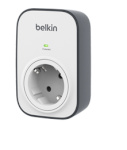 Belkin Surgemaster Wall mount 1-fold with Surge protector