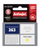 Activejet tindikassett Ink Cartridge AH-363YR for HP Printer, Compatible for HP 363 C8773EE, Premium, 10ml, yellow.