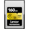 Lexar mälukaart CFexpress PRO GOLD R900/W800 (VPG400) 160GB (TYPE A)