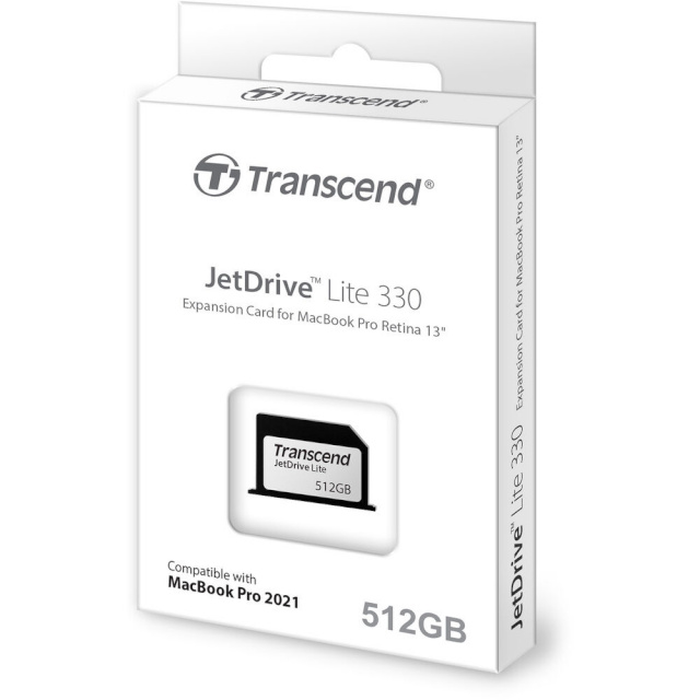 Transcend JetDrive Lite 330 512G MacBook Pro 13 Retina 2012-15