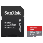 SanDisk mälukaart microSDXC Ultra 512GB 150MB/s Class 10 + adapter