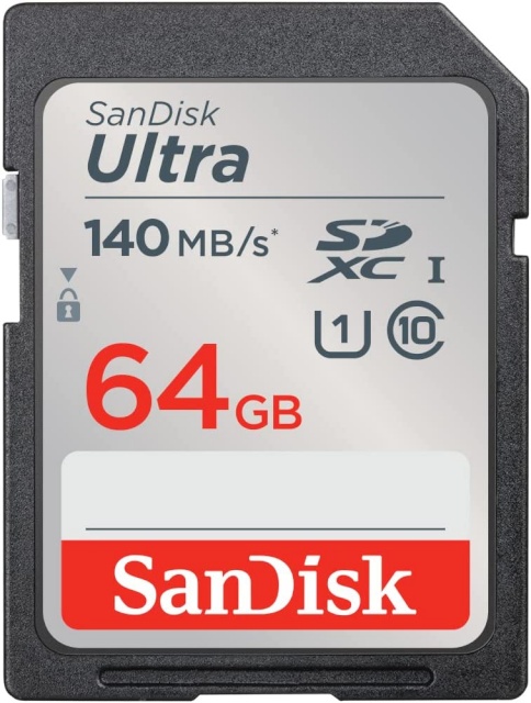 SanDisk mälukaart SDXC Ultra 64GB UHS-I 140MB/sec