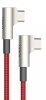 Aukey kaabel CB-CMD37, USB-C, Nylon, punane