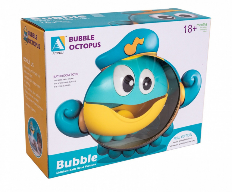 Askato mullitaja Octopus for making bubbles