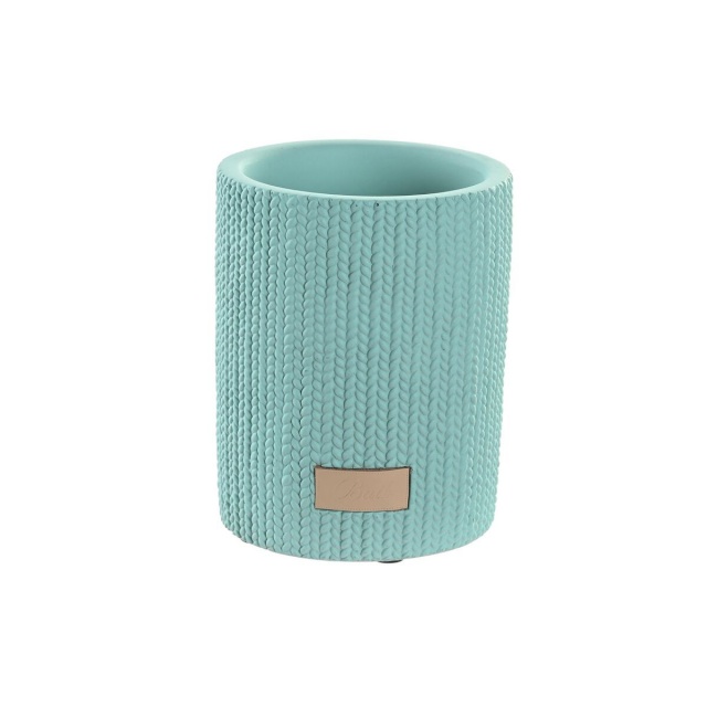 DKD Home Decor klaas Tsement roheline 8x8x10cm